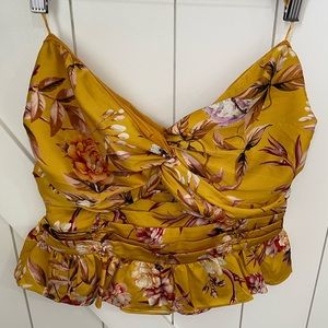Express, strapless top, worn once.
